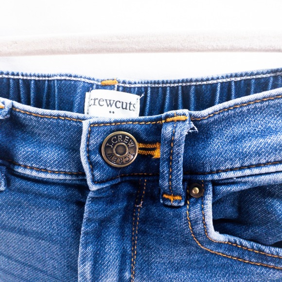 Crewcuts Girls Blue Denim Skinny Jeans Size 7‎ Childrens Casual Pants - Picture 4 of 6